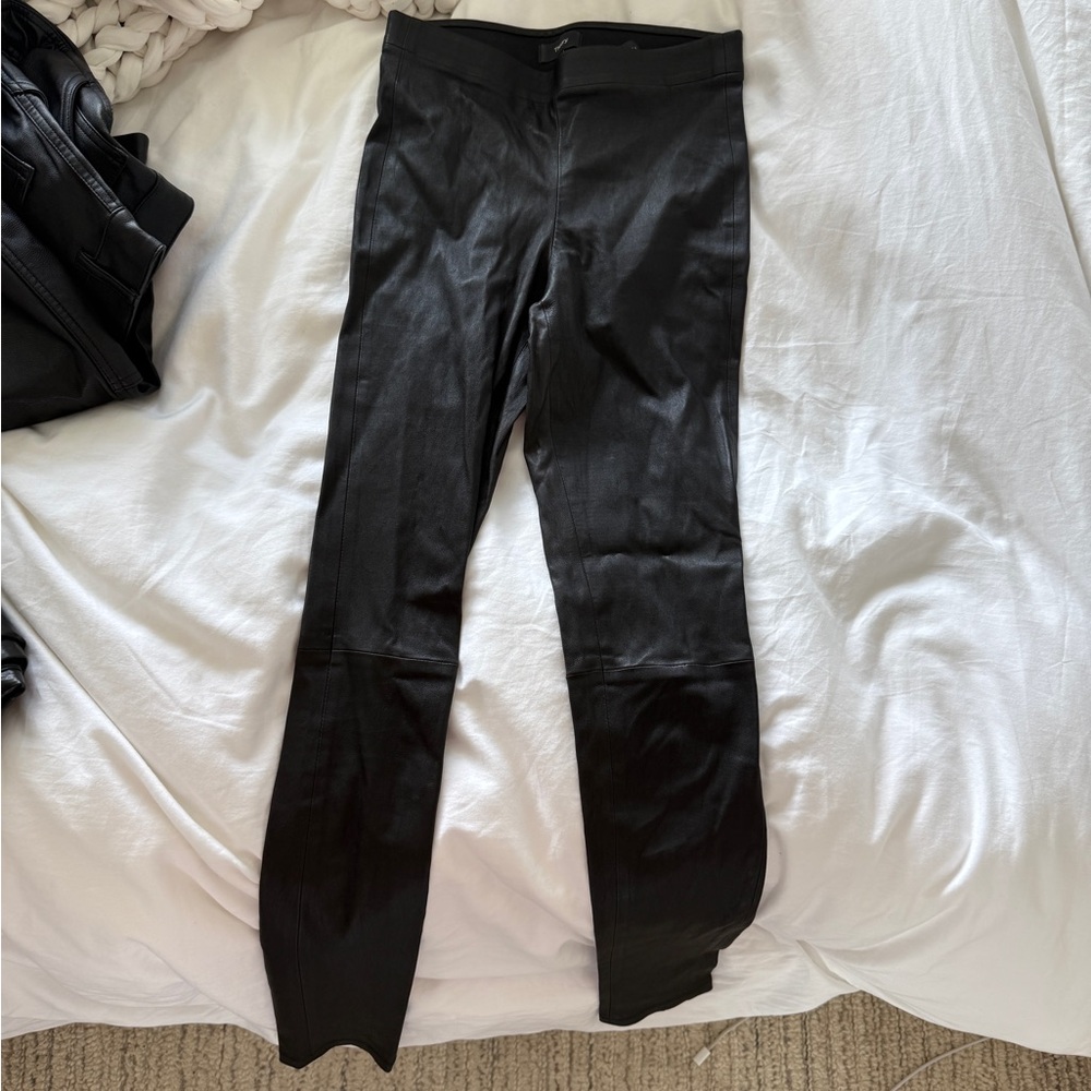 Theory Leather Leggings